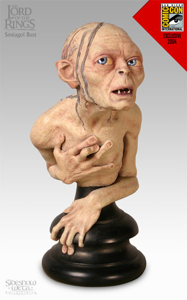 Weta Lord of the Rings Smeagol Bust